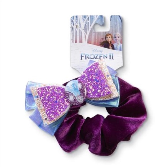 Girls Frozen 11 Hair Scrunchie -Elsa - Picture 2 of 3